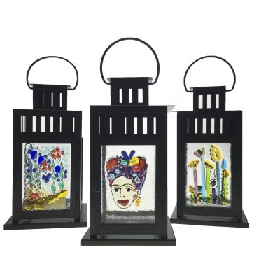 Fused Glass Lanterns