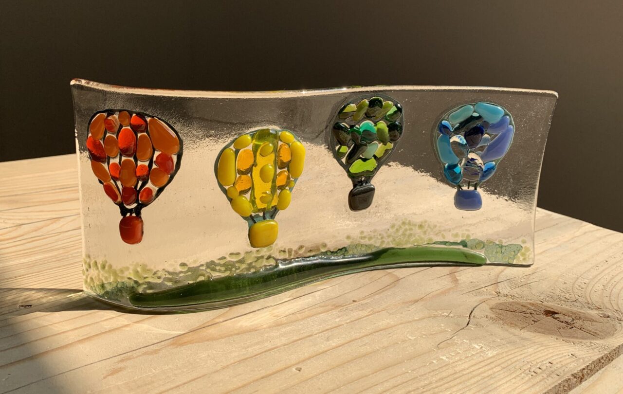 Fused Glass Wave Panel or Lantern Workshop Saturday 9th August 2025 2:30pm - 4:30pm - Image 2