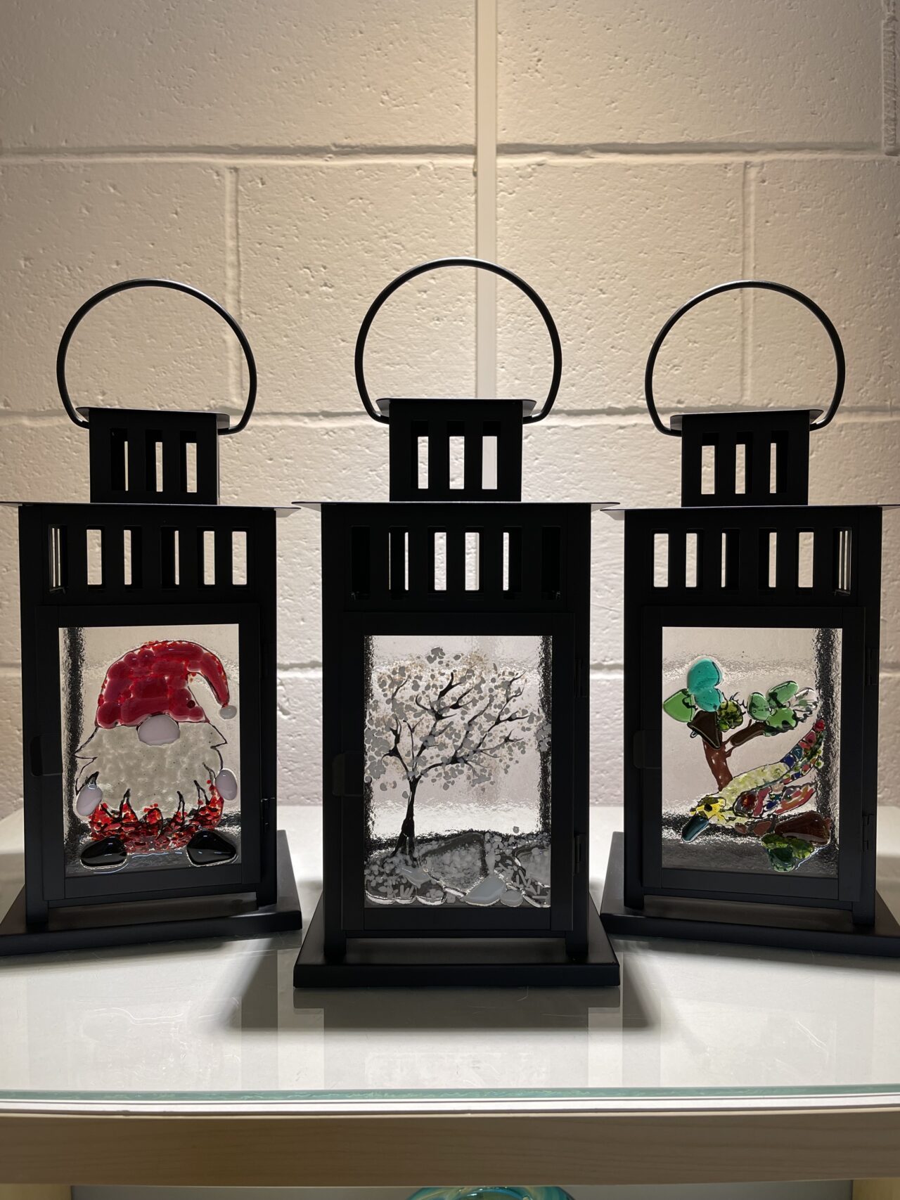 Fused Glass Lantern or Wave Panel Workshop Saturday 6th September 2025 2:30pm - 4:30pm