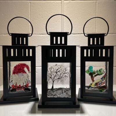 Fused Glass Lantern or Wave Panel Workshop Saturday 6th September 2025 2:30pm - 4:30pm
