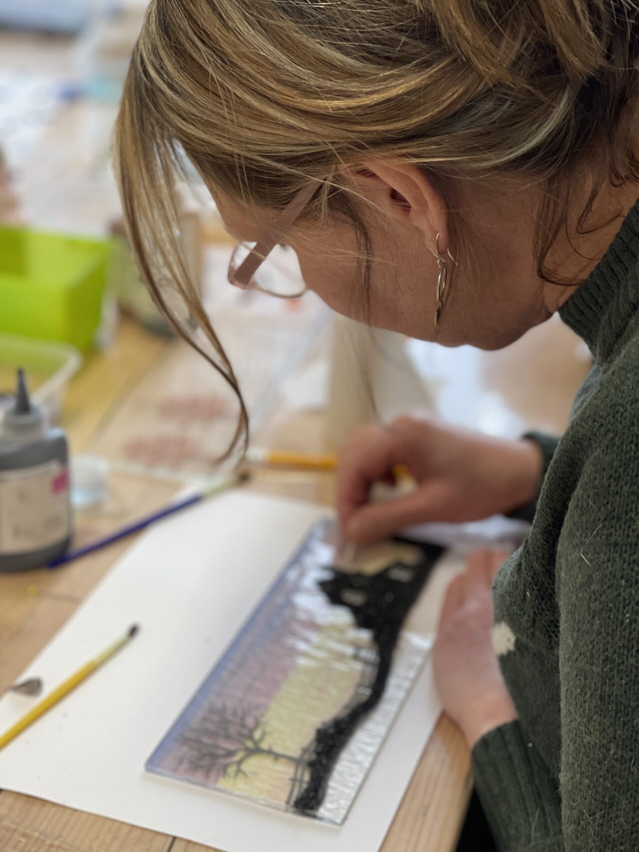 Fused Glass Wave Panel or Lantern Workshop Saturday 9th August 2025 2:30pm - 4:30pm - Image 9