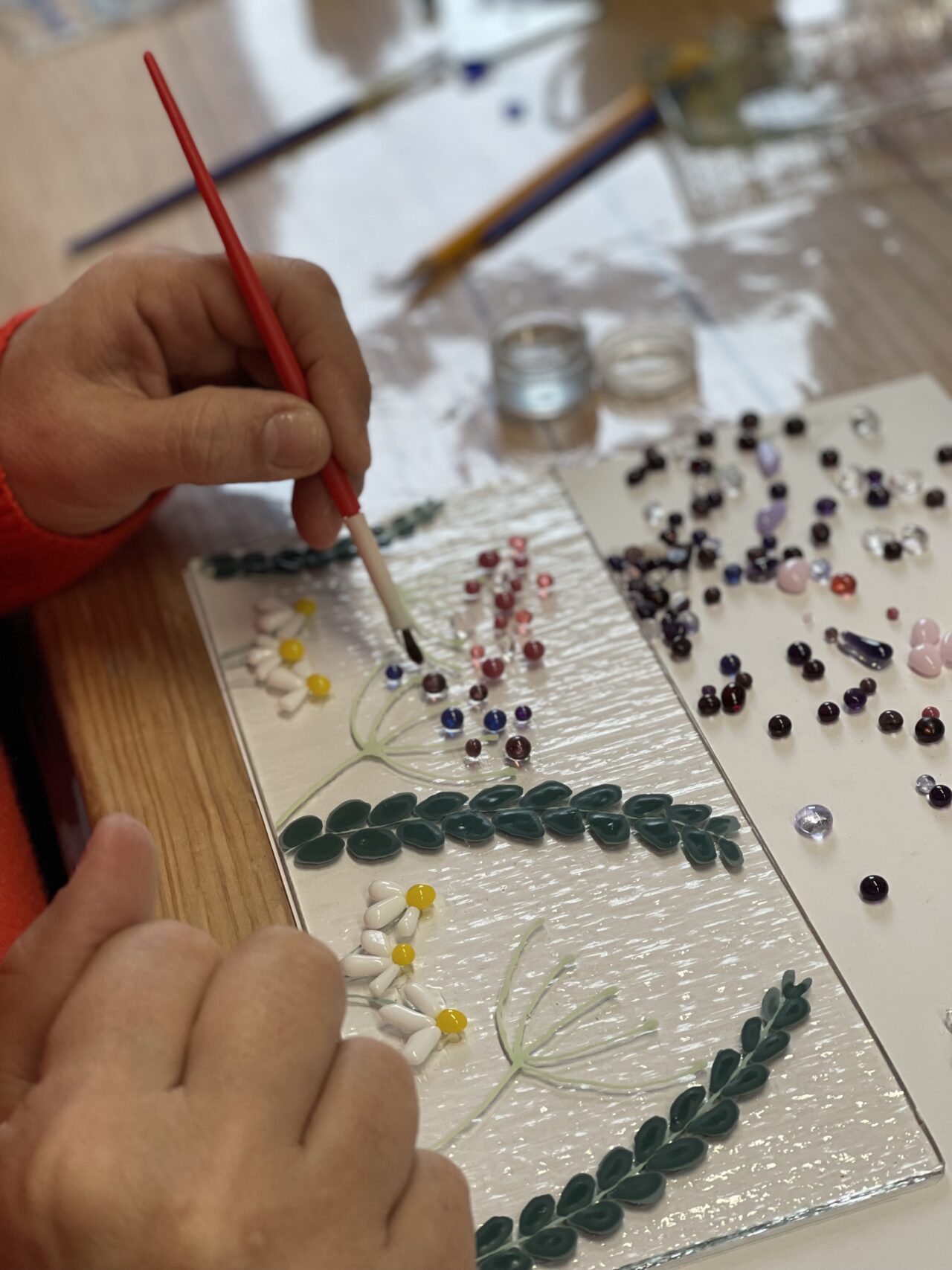 Fused Glass Lantern or Wave Panel Workshop Saturday 26th July 2025 11:00am - 1:00pm - Image 7