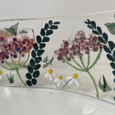 Fused Glass Wave Panel or Lantern Workshop Saturday 9th August 2025 2:30pm - 4:30pm